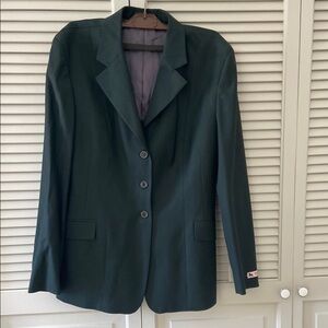 Equestrian English Riding Blazer - Hunter Green